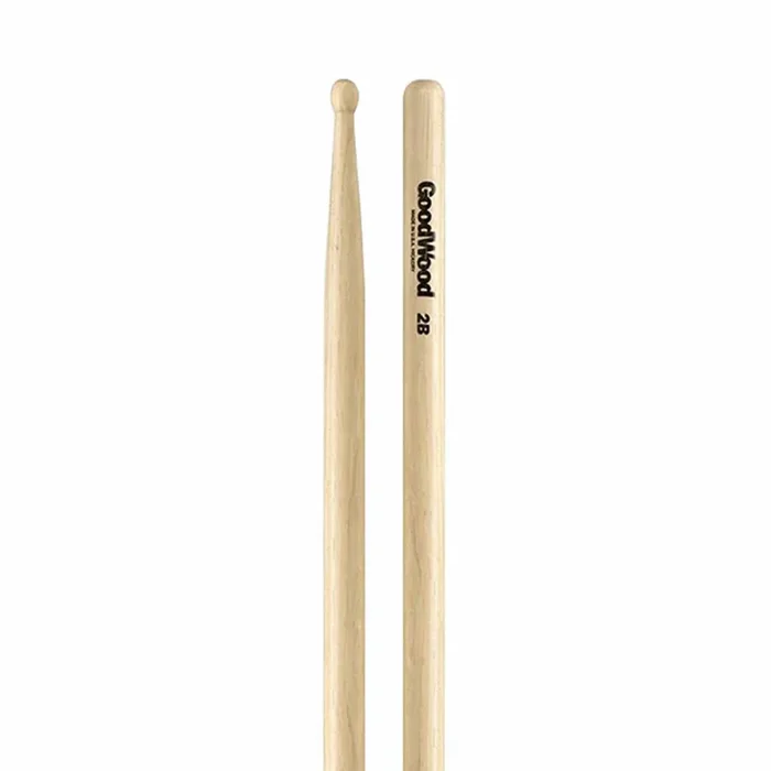 Vater Goodwood 2B Wood Tip American Hickory Drumsticks