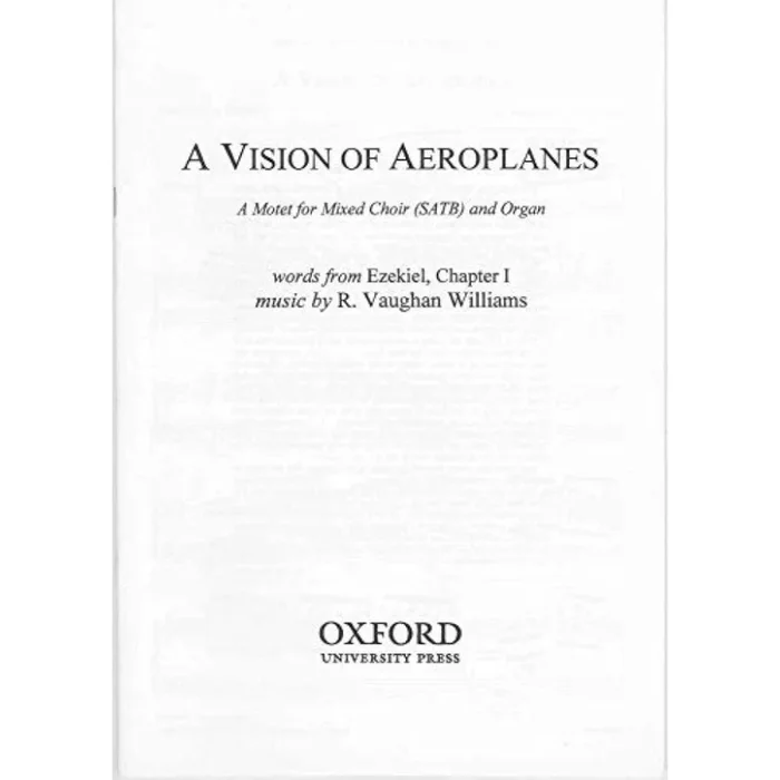 Vaughan Williams, Ralph – A Vision of Aeroplanes