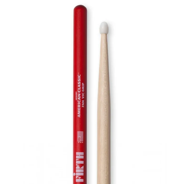 Vic Firth American Classic 7AN Nylon Tip Vic Grip Drum Sticks