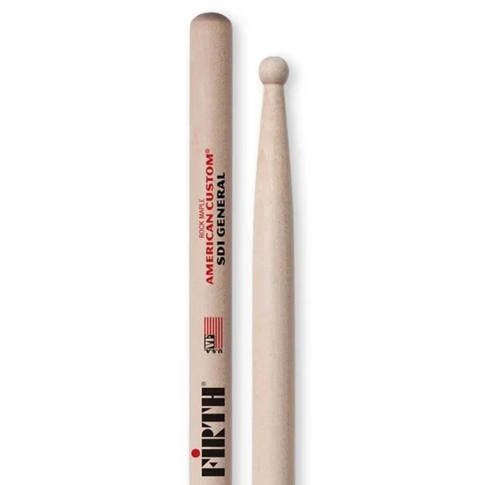 Vic Firth American Custom SD1 General Wood Tip Drum Stick