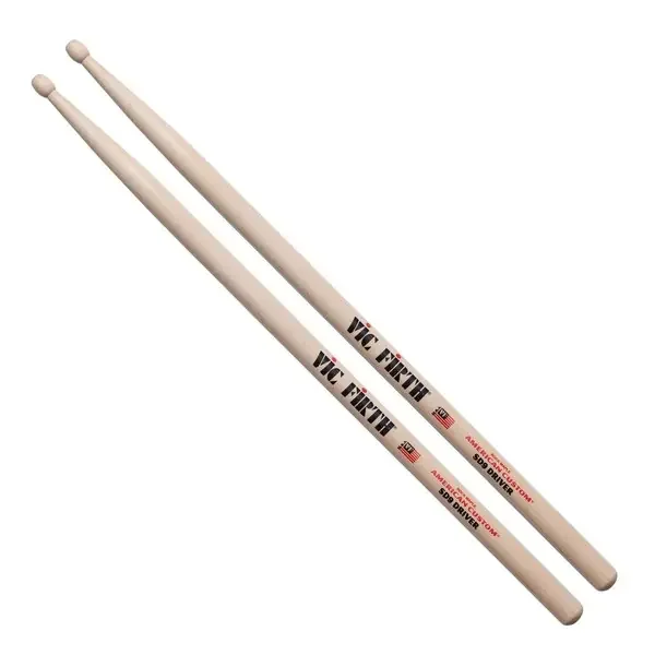 Vic Firth SD9 Driver Drumsticks American Custom, Wood Tip