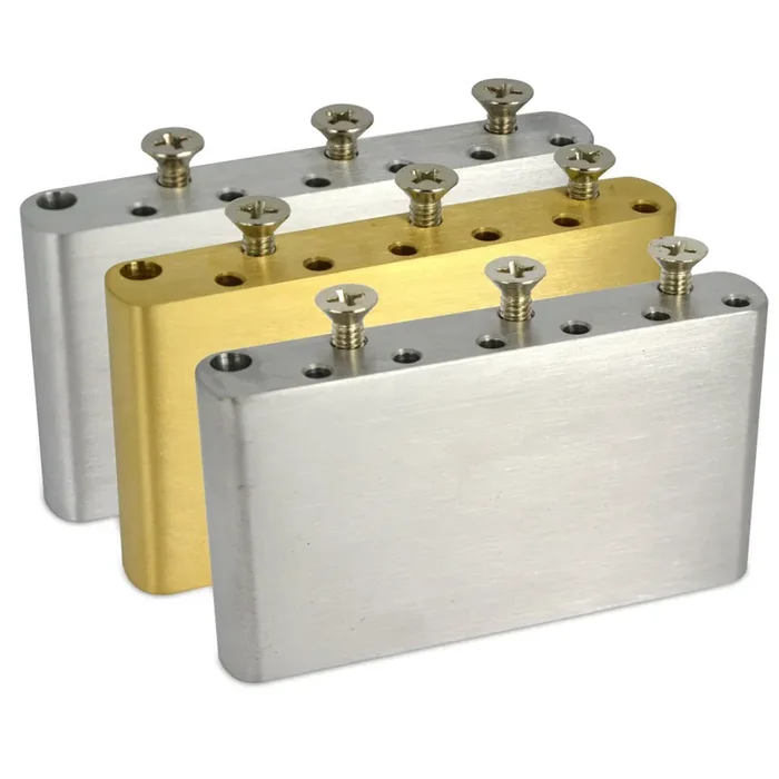 Vintage Replacement Strat Sustain Block – Steel, Brass and Aluminium