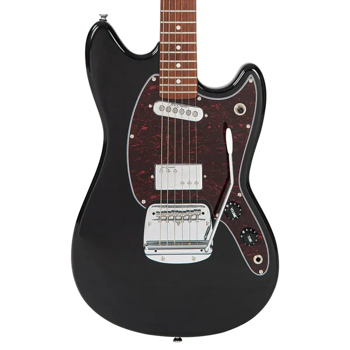 Vintage REVO Series ‘Colt‘ HS Duo Electric Guitar – Boulevard Black