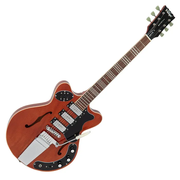 Vintage REVO Series ‘Superthin‘ Guitar ~ Natural