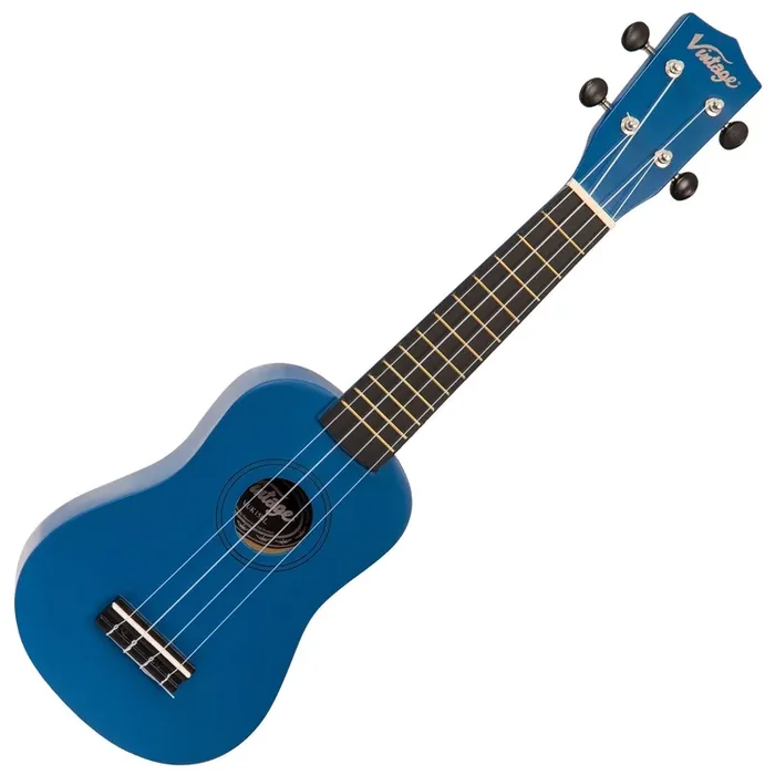 Vintage Soprano Ukulele – Satin Blue