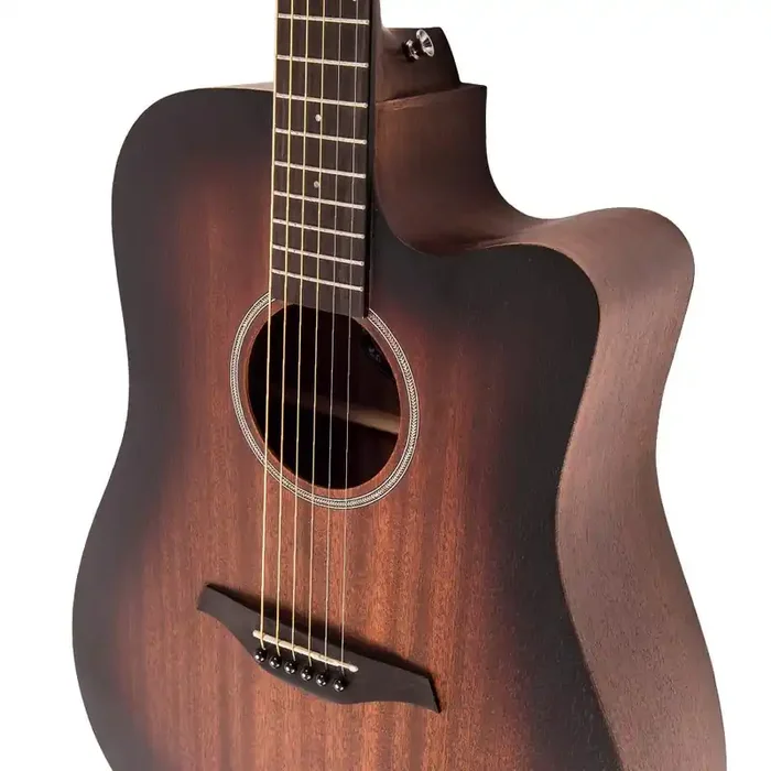 Vintage Statesboro‘ ‘Dreadnought‘ Electro-Acoustic Guitar ~ Whisky Sour