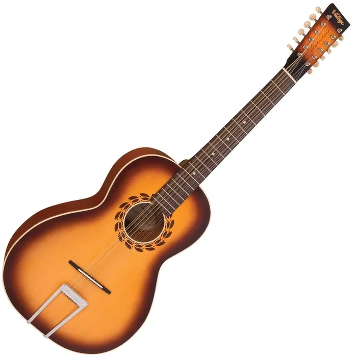 Vintage ‘Statesboro‘ Paul Brett 12 String Acoustic ~ Satin Antique Burst