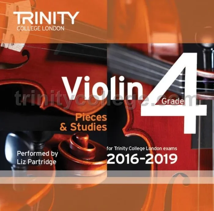 Violin Exam Pieces 2016-19 Gr 4 CD (CD Only)