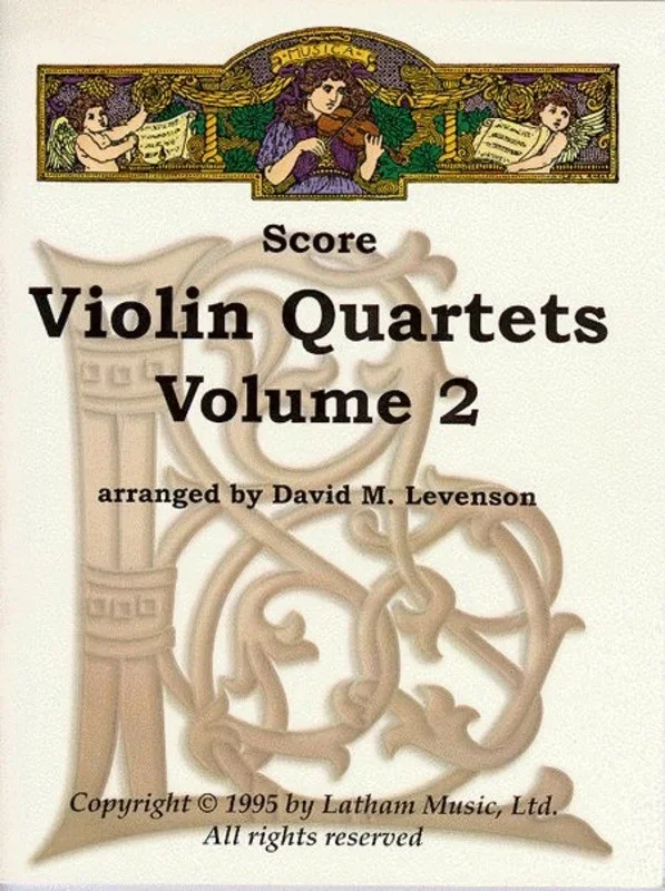 Violin Quartets Arr Levenson Vol 2 Score/Parts Book