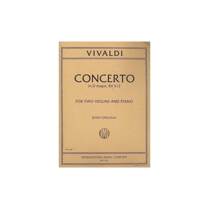 Vivaldi, Antonio – Concerto D major RV512