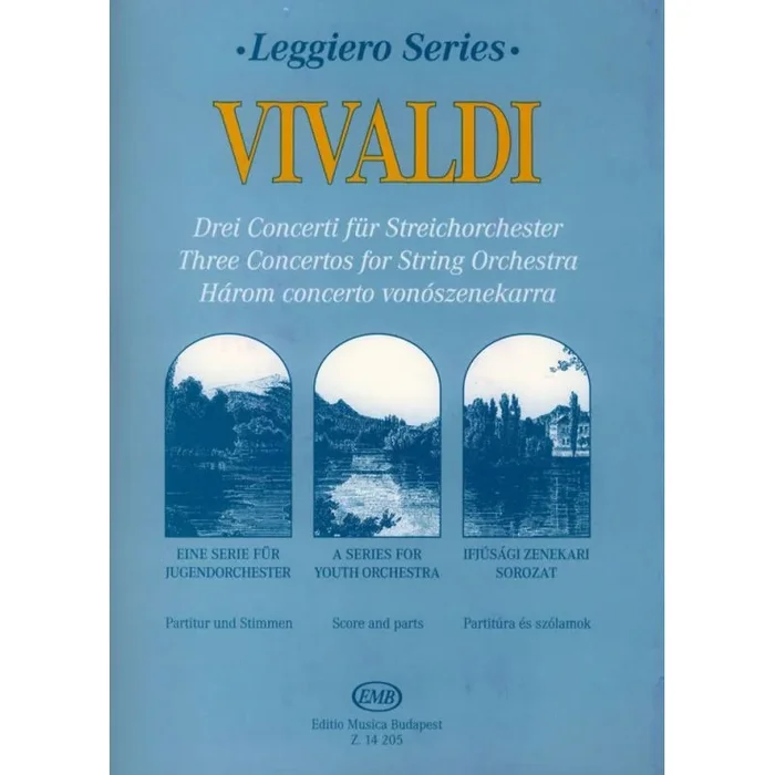 Vivaldi, Antonio – Three Concertos For String Orchestra