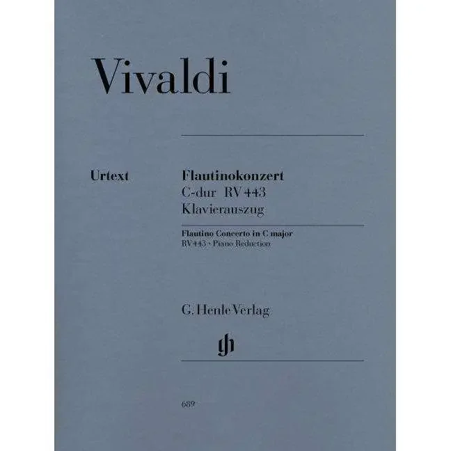Vivaldi Flautinokonzert Flute Concerto in C Major