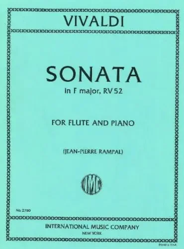 Vivaldi Sonata in F Major (RV 52) (for Flute and Piano)