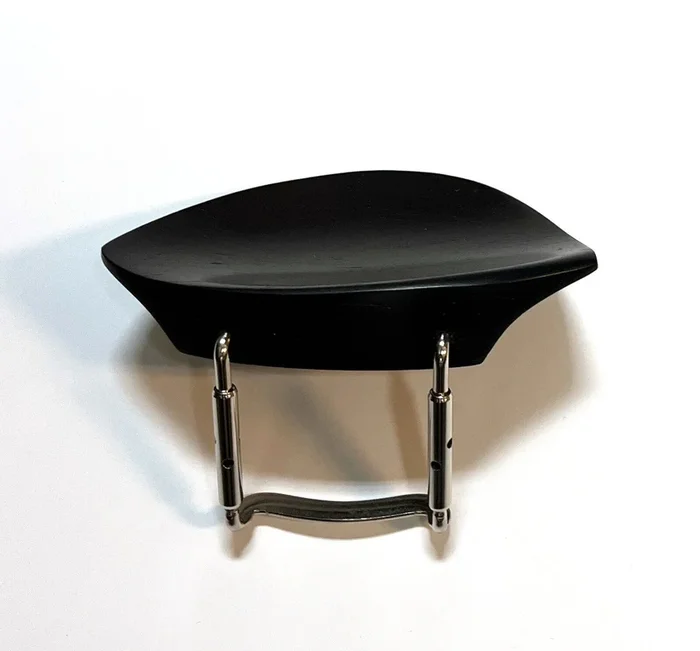 Vivo Teka Ebony Chin Rest for 4/4 Violin – Easy to Install, Comfortable