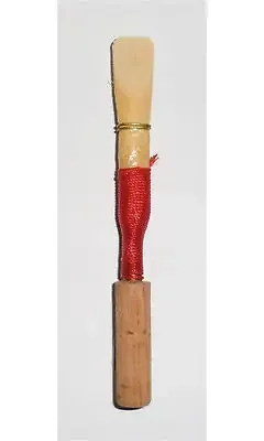 Volker Kernbach Soprano Denner Shawm Cane Reed with staple – suitable for Moeck Soprano Denner Shawm R66