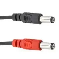 Voodoo Lab PPL6 5.5mm x 2.5mm, Red Barrel (straight)