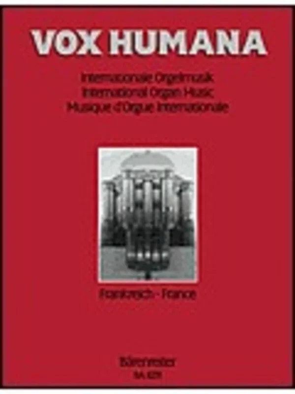 Vox Humana Organ Music Of France Book