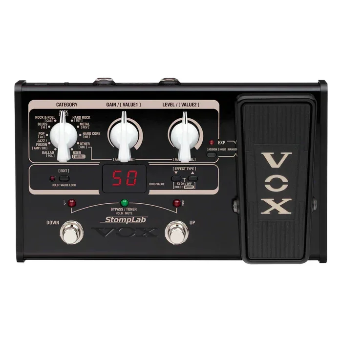 Vox STOMPLAB 2G – Guitar Multi-Effects Processor w/ Expression Pedal