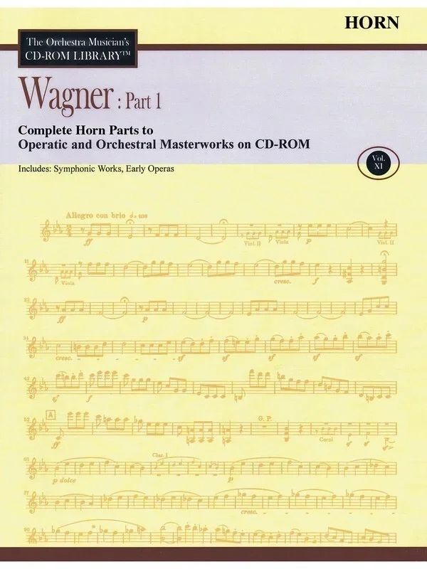 Wagner Part 1 Horn V11 CD Rom Lib (CD-Rom Only)