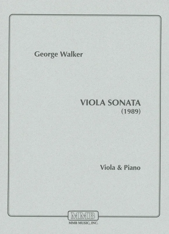 Walker: Viola Sonata