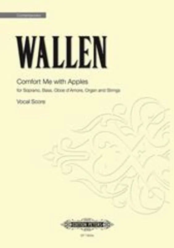 Wallen – Comfort Me With Apples Vocal Score