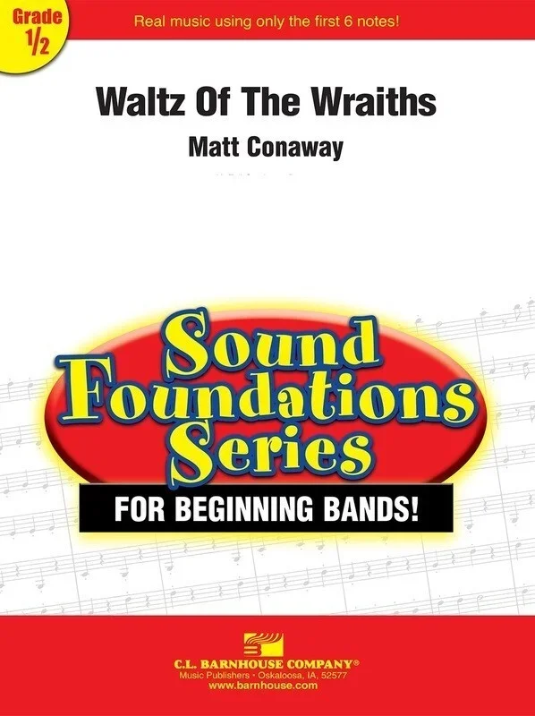 Waltz Of The Wraiths Concert Band.05 Score/Parts Book