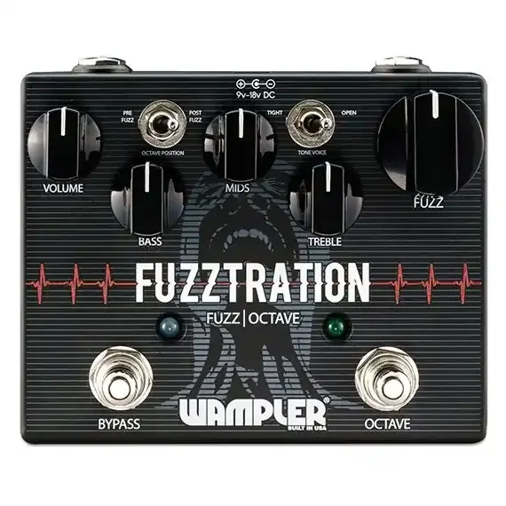 Wampler Fuzztration Fuzz & Octave Pedal
