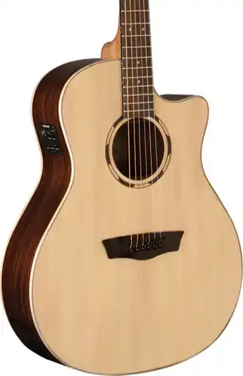 Washburn O20SCE Woodline 20 Series Orchestra Cutaway – Natural