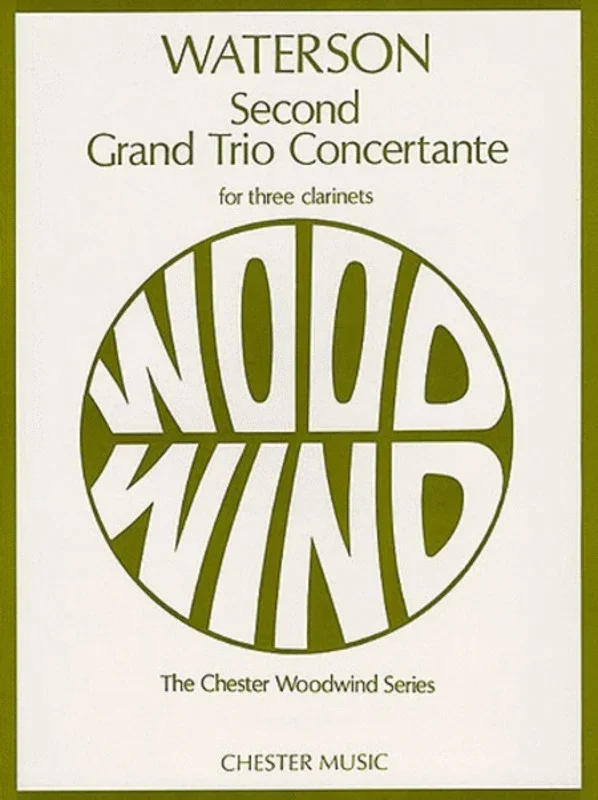 Waterson Grand Trio 3 Clarinets (Music Score/Parts) Book