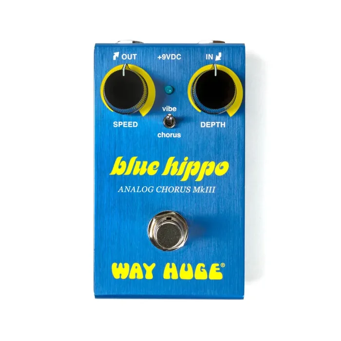 Way Huge WM61 Smalls Blue Hippo Analog Chorus Guitar Effects Pedal