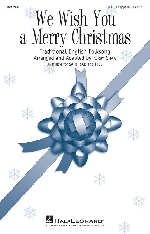 We Wish You A Merry Christmas SAB A Cappella (Octavo)