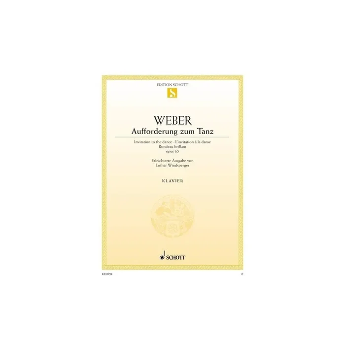 Weber, Carl Maria von – Invitation to the dance op. 65