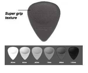 Wedgie Nylon Pick 12Pack 1.00 Black