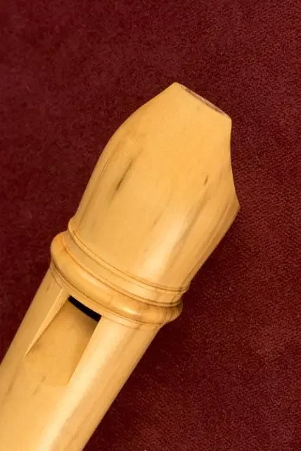 Wenner Alto Recorder after Steenbergen in European Boxwood a=442