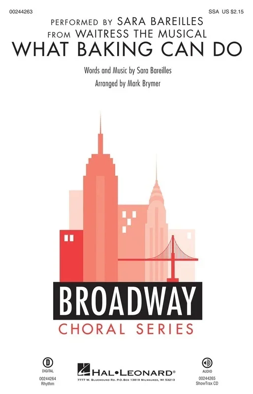 What Baking Can Do (From Waitress) SSA (Octavo)