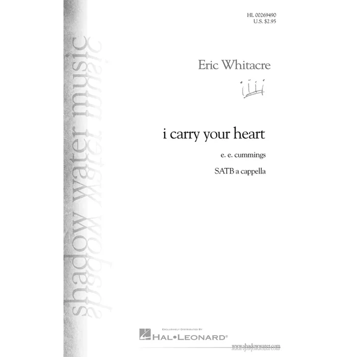 Whitacre, Eric – i carry your heart