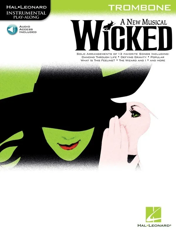 Wicked A New Musical Trombone Book/CD (Softcover Book/CD)