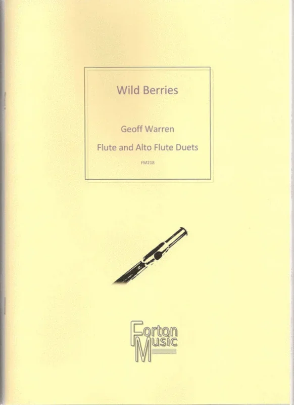 Wild Berries Flute/Alto Flute Duets Book
