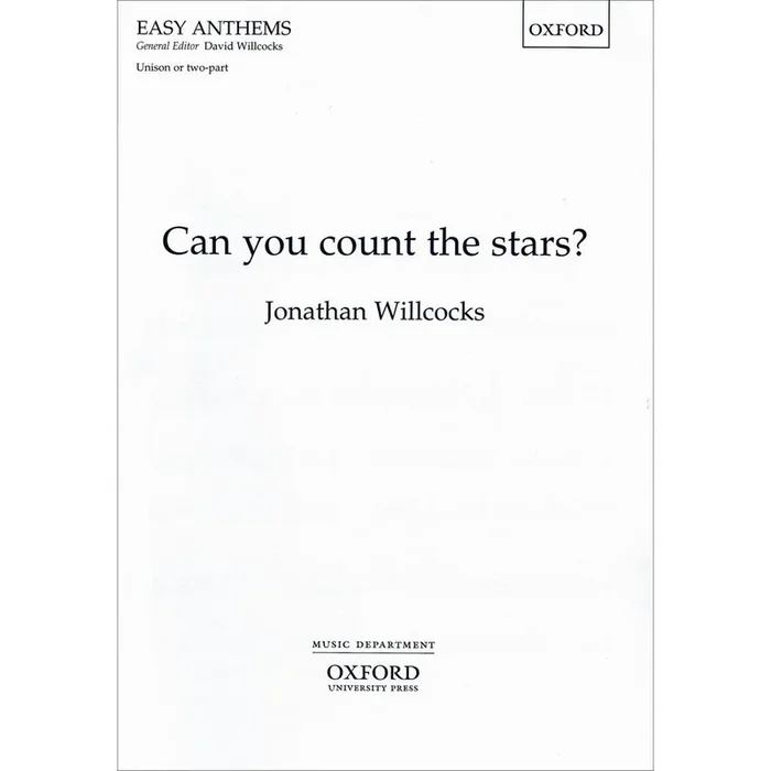 Willcocks, Jonathan – Can you count the stars?