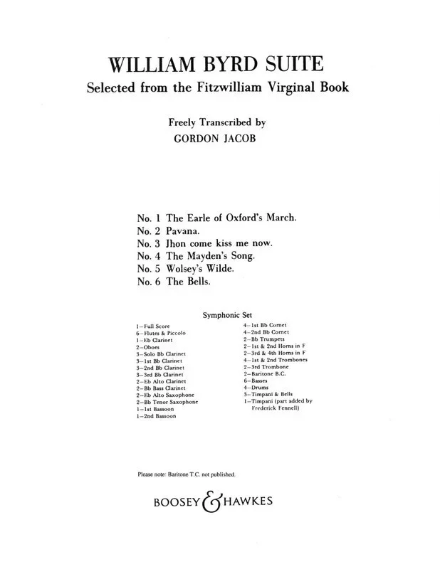 William Byrd Full Sc Book