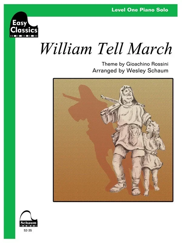 William Tell March Easy Piano Solo (Sheet Music)