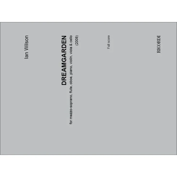 Wilson, Ian – Dreamgarden