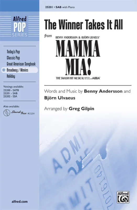 Winner Takes All (Sab/ Piano)