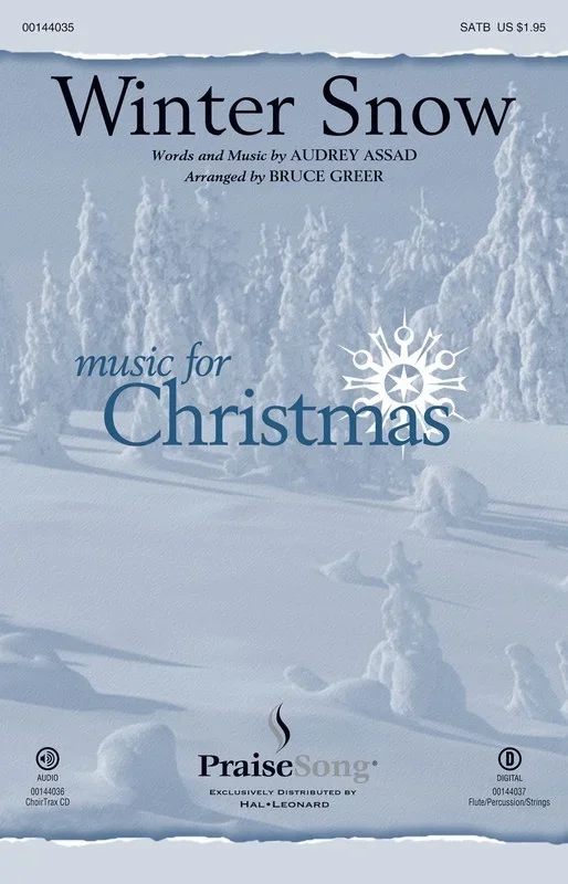 Winter Snow ChoirTrax CD (CD Only)