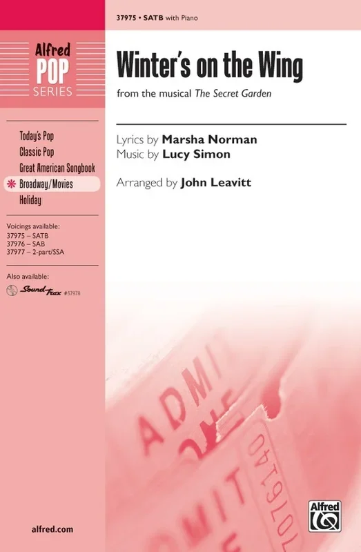 Winters On The Wing SATB