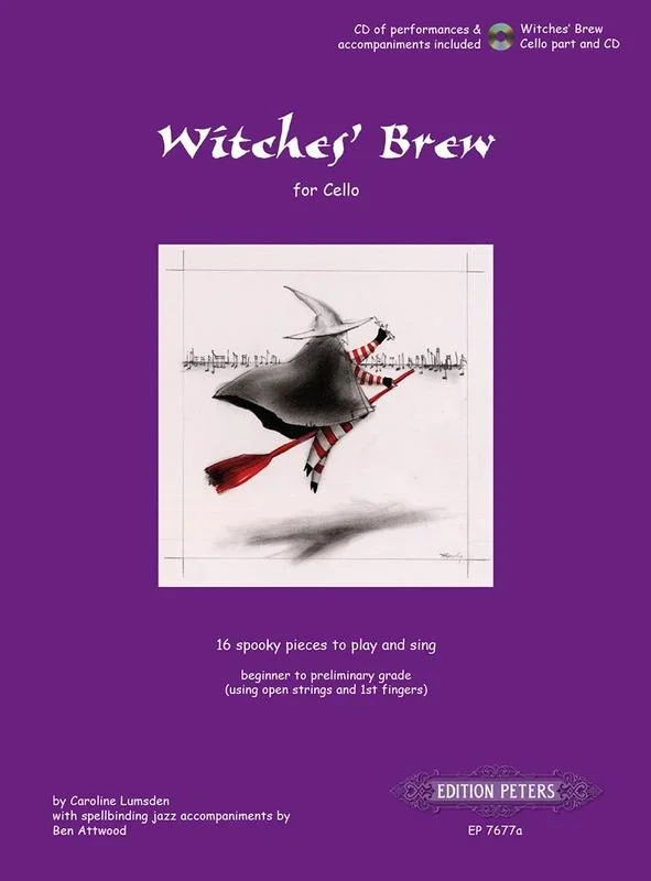 Witches’ Brew for Cello and Piano with CD