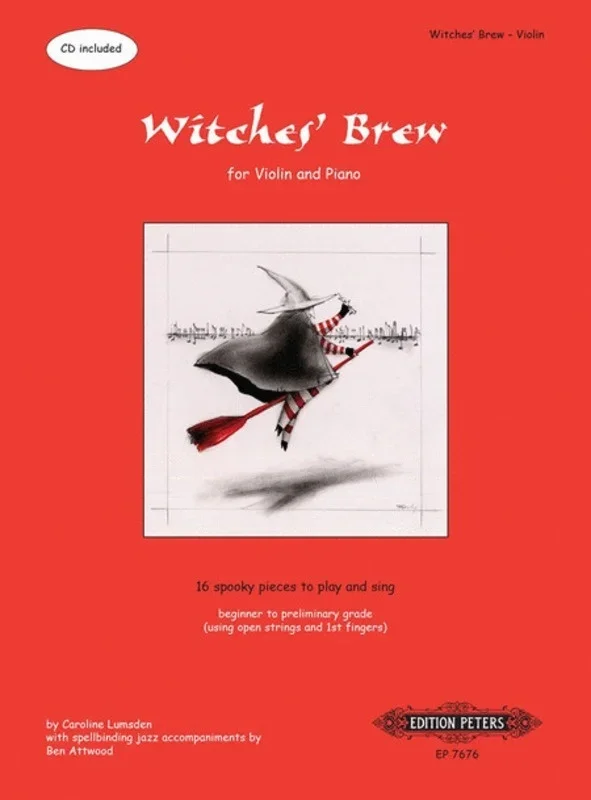Witches Brew Violin/Piano Softcover Book/CD