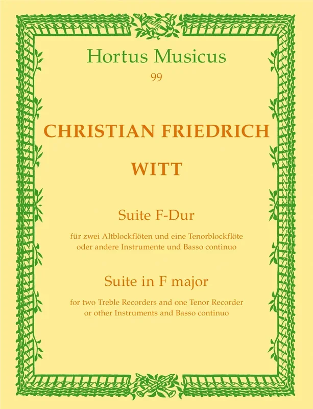 Witt: Suite in F Major