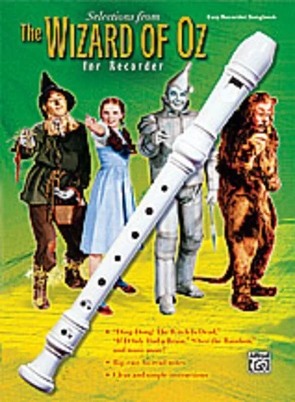 Wizard Of Oz For Recorder Book/Recorder Pack Book