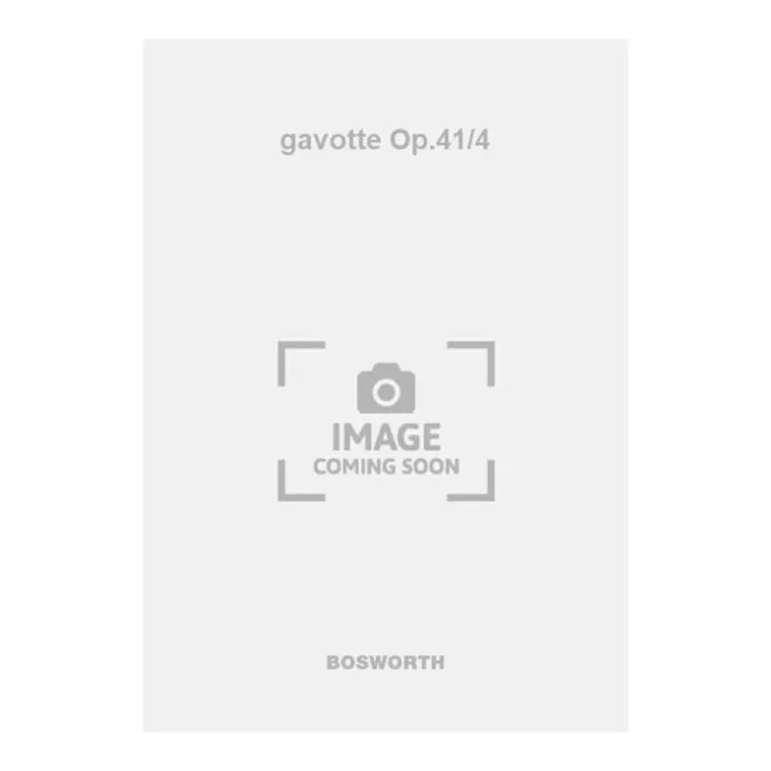 Worden, Wilfred – gavotte Op.41/4